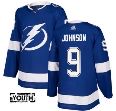 Lasten Tampa Bay Lightning Tyler Johnson 9 Pelipaita Sininen Authentic