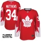 Lasten Toronto Maple Leafs Auston Matthews 34 Pelipaita Punainen Authentic Vaihtoehtoinen