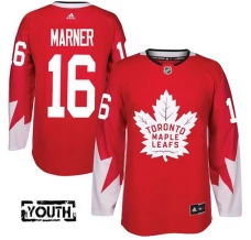 Lasten Toronto Maple Leafs Mitchell Marner 16 Pelipaita Punainen Authentic Vaihtoehtoinen