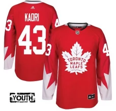 Lasten Toronto Maple Leafs Nazem Kadri 43 Pelipaita Punainen Authentic Vaihtoehtoinen