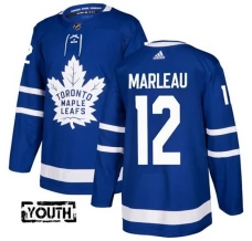 Lasten Toronto Maple Leafs Patrick Marleau 12 Pelipaita Sininen Authentic