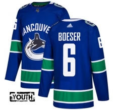 Lasten Vancouver Canucks Brock Boeser 6 Pelipaita Sininen Authentic