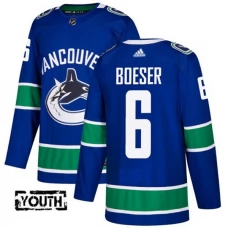 Lasten Vancouver Canucks Brock Boeser 6 Pelipaita Sininen Authentic
