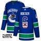 Lasten Vancouver Canucks Brock Boeser 6 Pelipaita USA Flag Fashion Sininen Authentic