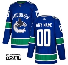 Lasten Vancouver Canucks Custom Pelipaita Sininen Authentic