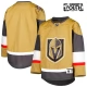 Lasten Vegas Golden Knights Blank Pelipaita 2021-22 Kulta Premier Koti