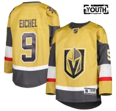 Lasten Vegas Golden Knights Jack Eichel 9 Pelipaita Kulta Premier Koti