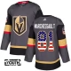 Lasten Vegas Golden Knights Jonathan Marchessault 81 Pelipaita USA Flag Fashion Harmaa Authentic