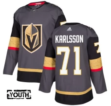 Lasten Vegas Golden Knights William Karlsson 71 Pelipaita 2018-19 Harmaa Authentic