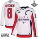 Lasten Washington Capitals Alexander Ovechkin 8 Pelipaita 2018 Stanley Cup Champions Captain Patches Valkoinen Authentic