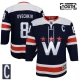 Lasten Washington Capitals Alexander Ovechkin 8 Pelipaita 2020-21 Captain Patch Navy Premier Vaihtoehtoinen