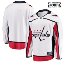 Lasten Washington Capitals Blank Pelipaita Valkoinen Breakaway Vieras