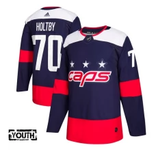 Lasten Washington Capitals Braden Holtby 70 Pelipaita 2018 Stadium Series Navy Authentic