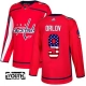 Lasten Washington Capitals Dmitry Orlov 9 Pelipaita USA Flag Fashion Punainen Authentic