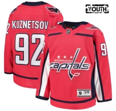Lasten Washington Capitals Evgeny Kuznetsov 92 Pelipaita Punainen Premier Koti