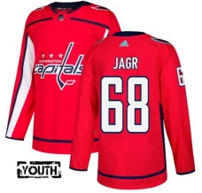 Lasten Washington Capitals Jaromir Jagr 68 Pelipaita Punainen Authentic
