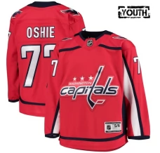 Lasten Washington Capitals TJ Oshie 77 Pelipaita Punainen Premier Koti