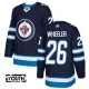 Lasten Winnipeg Jets Blake Wheeler 26 Pelipaita Navy Authentic