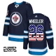 Lasten Winnipeg Jets Blake Wheeler 26 Pelipaita USA Flag Fashion Navy Authentic