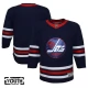Lasten Winnipeg Jets Blank Pelipaita 2021-22 Navy Premier Vaihtoehtoinen