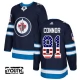 Lasten Winnipeg Jets Kyle Connor 81 Pelipaita USA Flag Fashion Navy Authentic