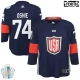 Lasten Yhdysvallat T.J. Oshie 74 Pelipaita 2016 World Cup of Hockey Navy Authentic