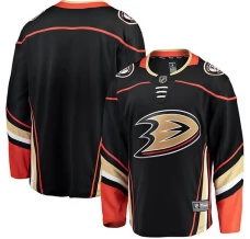 Miesten Anaheim Ducks Blank Pelipaita Musta Breakaway Koti
