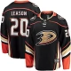 Miesten Anaheim Ducks Brett Leason 20 Pelipaita Musta Breakaway Koti