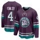 Miesten Anaheim Ducks Cam Fowler 4 Pelipaita 30th Anniversary Violetti Premier Breakaway Vaihtoehtoinen