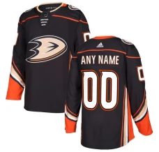 Miesten Anaheim Ducks Custom Pelipaita Musta Authentic