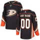 Miesten Anaheim Ducks Custom Pelipaita Musta Authentic