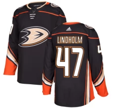 Miesten Anaheim Ducks Hampus Lindholm 47 Pelipaita Musta Authentic