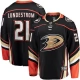 Miesten Anaheim Ducks Isac Lundestrom 21 Pelipaita Musta Breakaway Koti