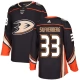 Miesten Anaheim Ducks Jakob Silfverberg 33 Pelipaita Musta Authentic