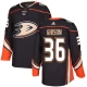 Miesten Anaheim Ducks John Gibson 36 Pelipaita Musta Authentic