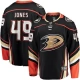 Miesten Anaheim Ducks Max Jones 49 Pelipaita Musta Breakaway Koti