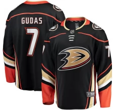 Miesten Anaheim Ducks Radko Gudas 7 Pelipaita Musta Breakaway Koti