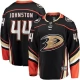 Miesten Anaheim Ducks Ross Johnston 44 Pelipaita Musta Premier Breakaway Koti