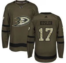 Miesten Anaheim Ducks Ryan Kesler 17 Pelipaita Camo Green Authentic