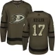 Miesten Anaheim Ducks Ryan Kesler 17 Pelipaita Camo Green Authentic