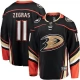 Miesten Anaheim Ducks Trevor Zegras 11 Pelipaita Musta Breakaway Koti