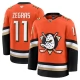 Miesten Anaheim Ducks Trevor Zegras 11 Pelipaita Oranssi Premium Koti