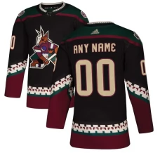 Miesten Arizona Coyotes Custom Pelipaita 2018-19 Heritage Musta Authentic