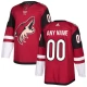 Miesten Arizona Coyotes Custom Pelipaita Maroon Authentic