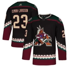 Miesten Arizona Coyotes Oliver Ekman-Larsson 23 Pelipaita 2018-19 Heritage Musta Authentic