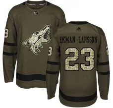 Miesten Arizona Coyotes Oliver Ekman-Larsson 23 Pelipaita Camo Green Authentic