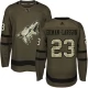 Miesten Arizona Coyotes Oliver Ekman-Larsson 23 Pelipaita Camo Green Authentic