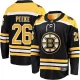 Miesten Boston Bruins Andrew Peeke 26 Pelipaita Musta Breakaway Koti