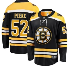 Miesten Boston Bruins Andrew Peeke 52 Pelipaita Musta Premier Breakaway Koti