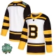Miesten Boston Bruins Blank Pelipaita 2019 Winter Classic Patch Valkoinen Authentic
